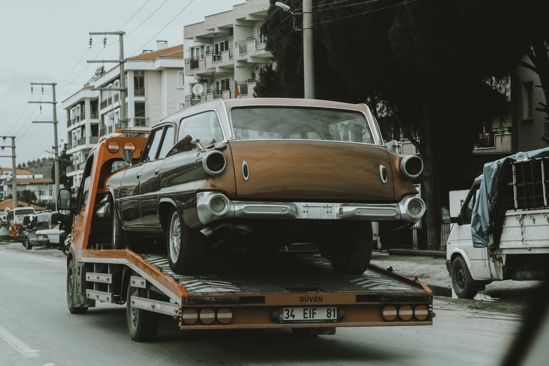 Remorquage voiture à Sainte-Anne